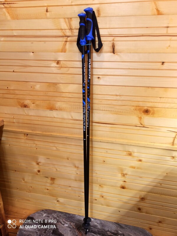 NOVÉ PALICE ITALBASTONI SPIDER BLACK-BLUE 125CM